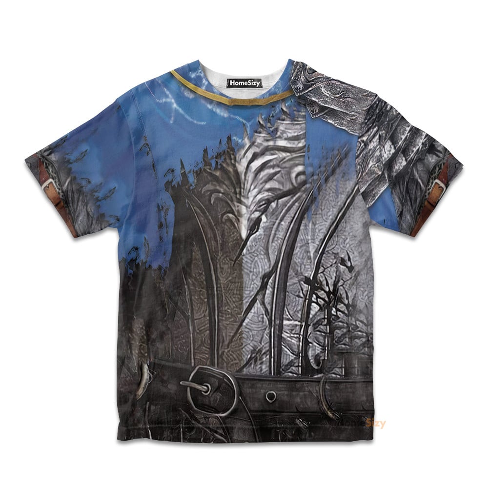 Dark Soul Knight Artorias Cosplay Costumes - Kid Tshirt