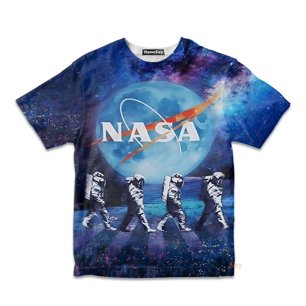 Astronauts Walking in Space - Kid Tshirt