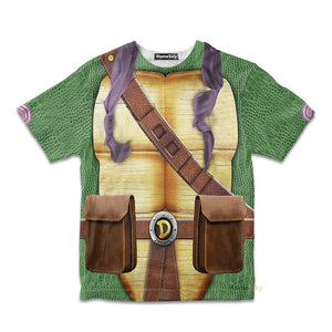 Donatello TMNT Cosplay Costume - Kid Tshirt