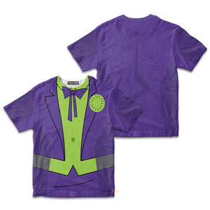 Joker Animated TV Show Cosplay Costume - Kid Tshirt