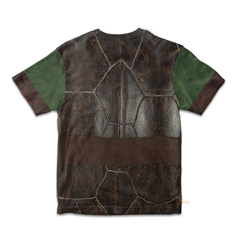 Raphael Raph TMNT Cosplay Costume - Kid Tshirt Ver1