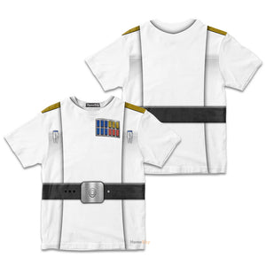 SW Grand Admiral Uniform Cosplay Costume - Kid Tshirt