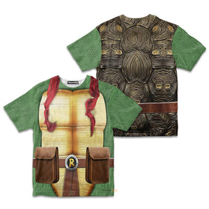 Raphael Raph TMNT Cosplay Costume - Kid Tshirt