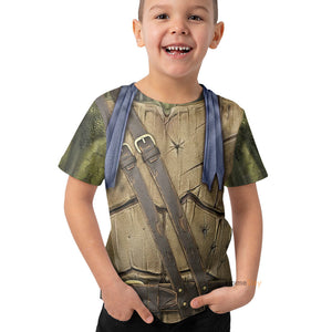 Leonardo TMNT Leo Blue Cosplay Costume - Kid Tshirt