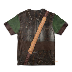 Donatello TMNT Don Donnie Cosplay Costume - Kid Tshirt