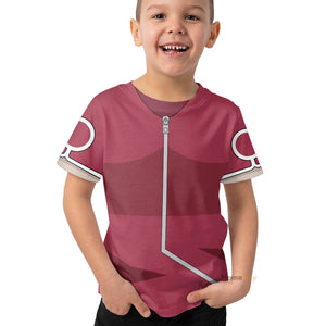 Young Haruno Sakura Cosplay Costume - Kid Tshirt