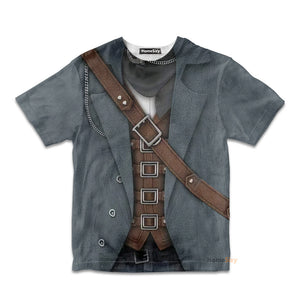 Bloodborne Hunter Cosplay Costume - Kid Tshirt