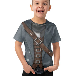 Bloodborne Hunter Cosplay Costume - Kid Tshirt