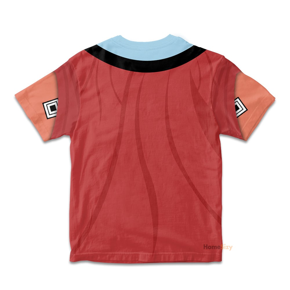 Jinbe One Piece Cosplay Costume - Kid Tshirt