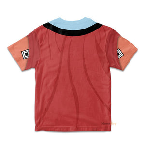 Jinbe One Piece Cosplay Costume - Kid Tshirt