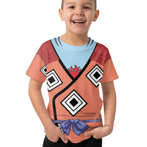 Jinbe One Piece Cosplay Costume - Kid Tshirt