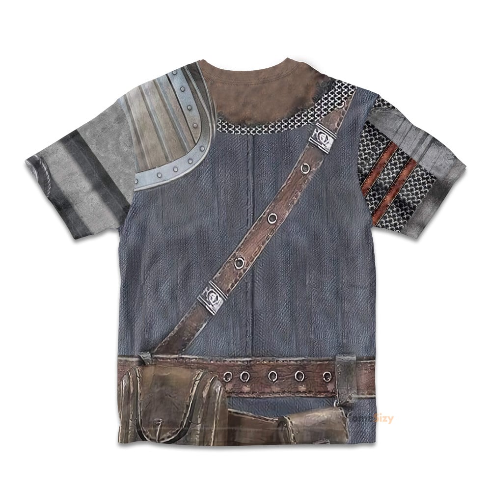 Dark Souls Chosen Undead Cosplay Costume - Kid Tshirt