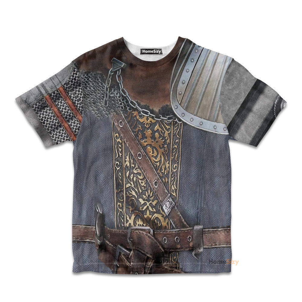 Dark Souls Chosen Undead Cosplay Costume - Kid Tshirt