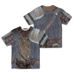 Dark Souls Chosen Undead Cosplay Costume - Kid Tshirt