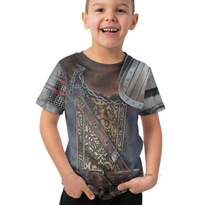 Dark Souls Chosen Undead Cosplay Costume - Kid Tshirt