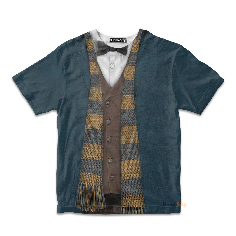 Fantastic Beast Newt Cosplay Costume - Kid Tshirt