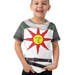 Dark Souls Solaire Of Astora Cosplay Costume - Kid Tshirt