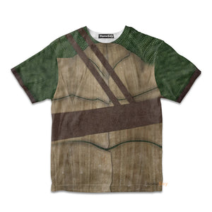 Leonardo TMNT Leo TZip Cosplay Costume - Kid Tshirt