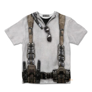 Call Of Duty Captain Soap MacTavish Cosplay Costume - Kid Tshirt