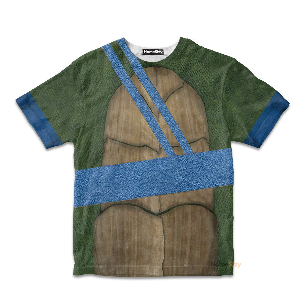 Leonardo TMNT Leo Cosplay Costume - Kid Tshirt