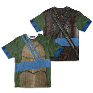 Leonardo TMNT Leo Cosplay Costume - Kid Tshirt