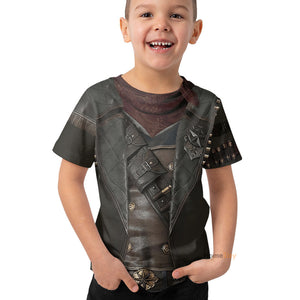 Cowboy Jacket No24 3D Deluxe Cosplay Costume - Kid Tshirt