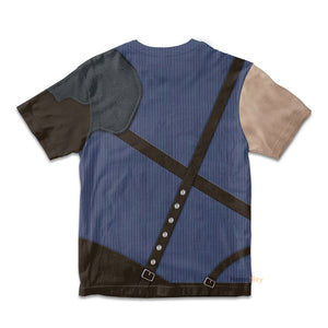 Cloud Strife Final Fantasy Cosplay Costume - Kid Tshirt