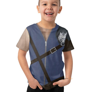 Cloud Strife Final Fantasy Cosplay Costume - Kid Tshirt