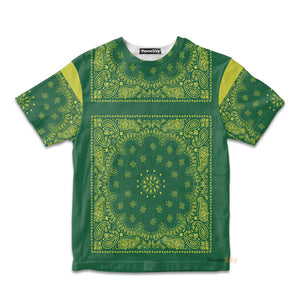 Snoop Green Bandana Cosplay Costume - Kid Tshirt QT307224