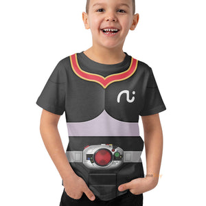 Kamen Rider ZKack RX Cosplay Costume - Kid Tshirt