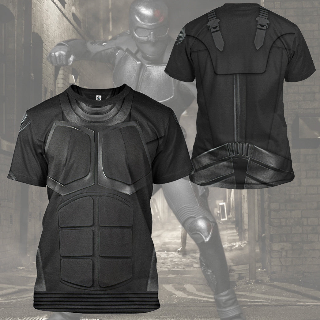 TB Black Noir Costume Cosplay - T-Shirt