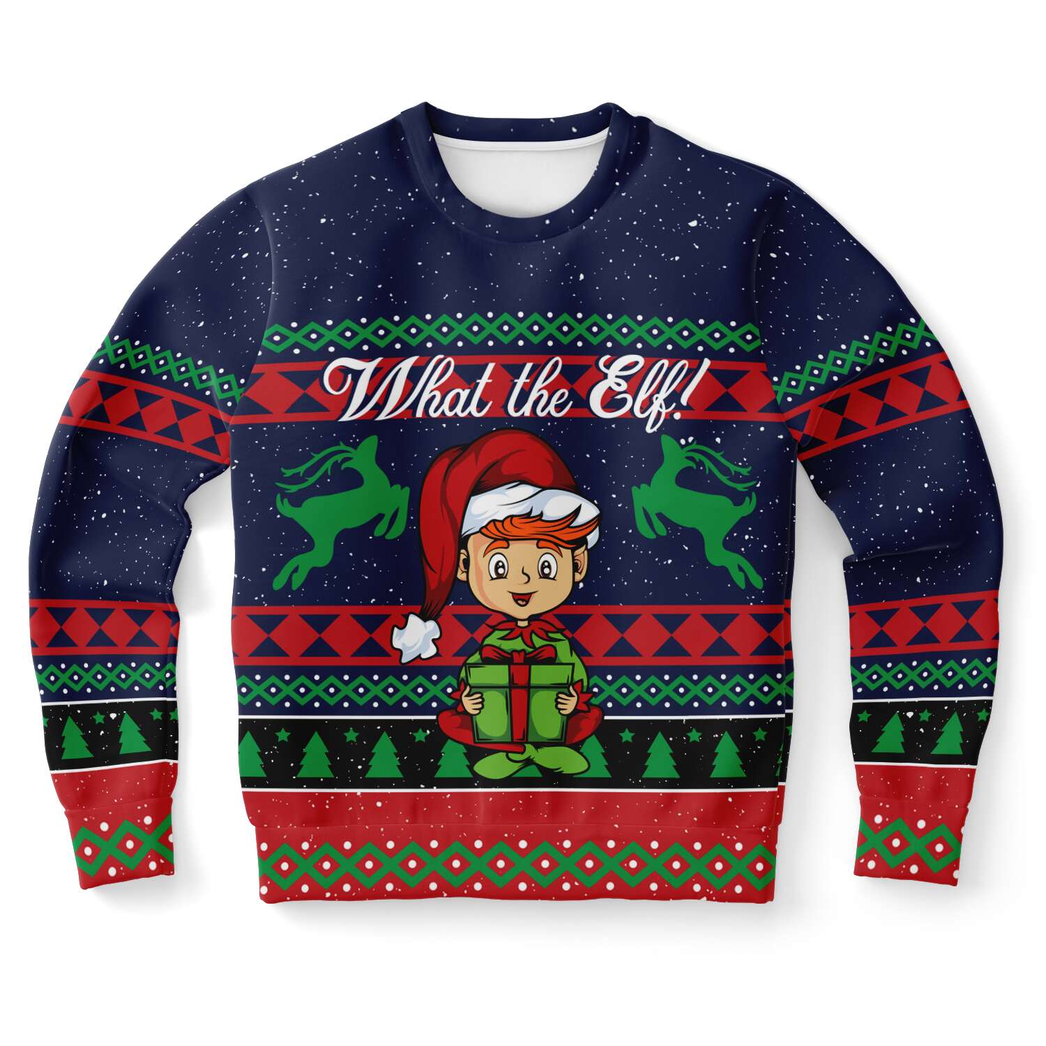 What The Elf Ugly Christmas Sweater