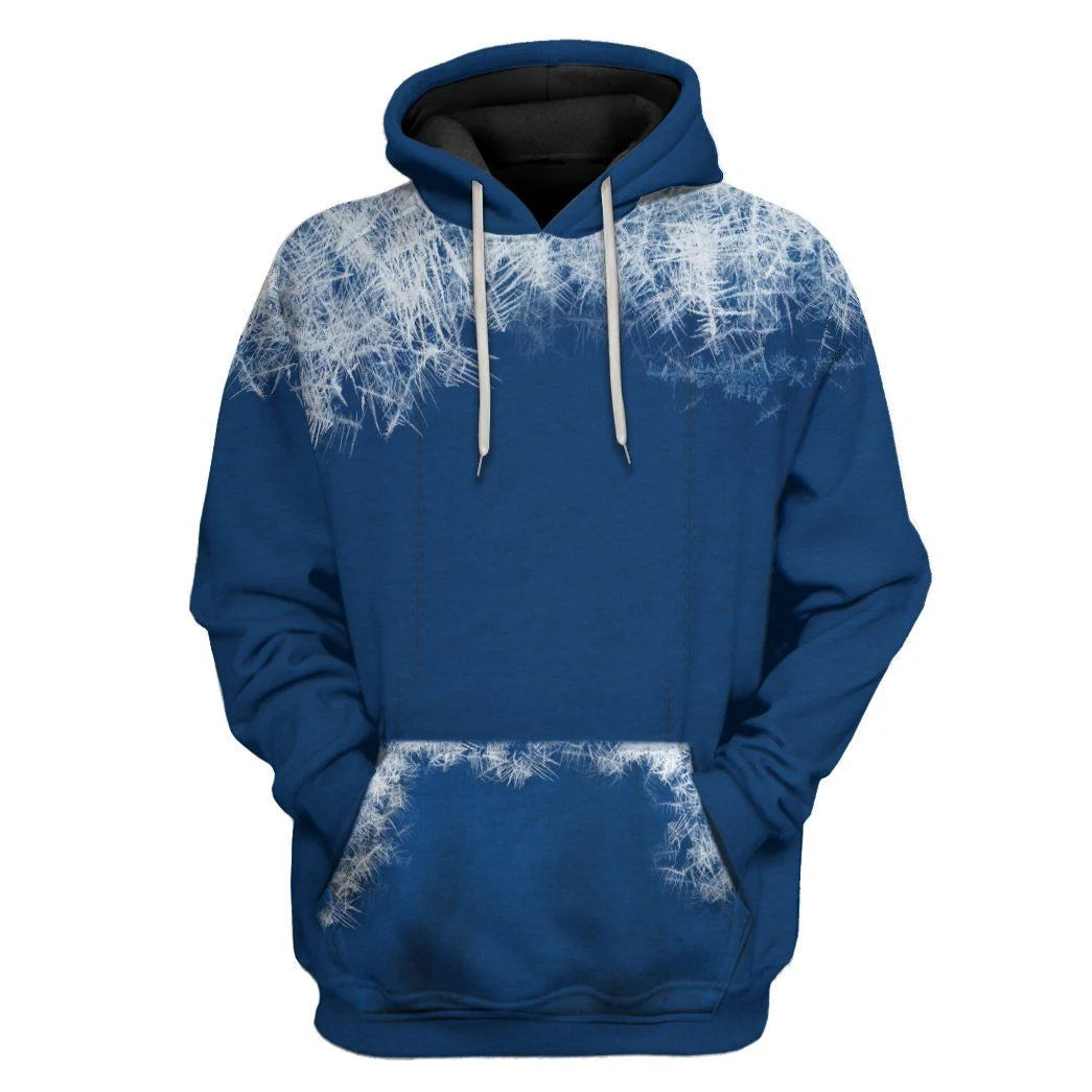 3D Jack Frost Cosplay Costume Hoodie For Men And Women