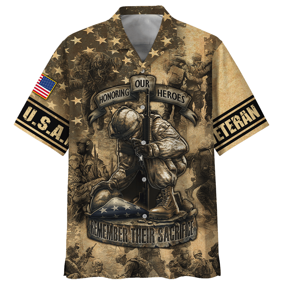 Air Force Honoring Our Heroes Remember Their Sacrifice - Hawaiian Shirt