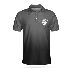 Golf Black Pimps Polo Shirt For Men