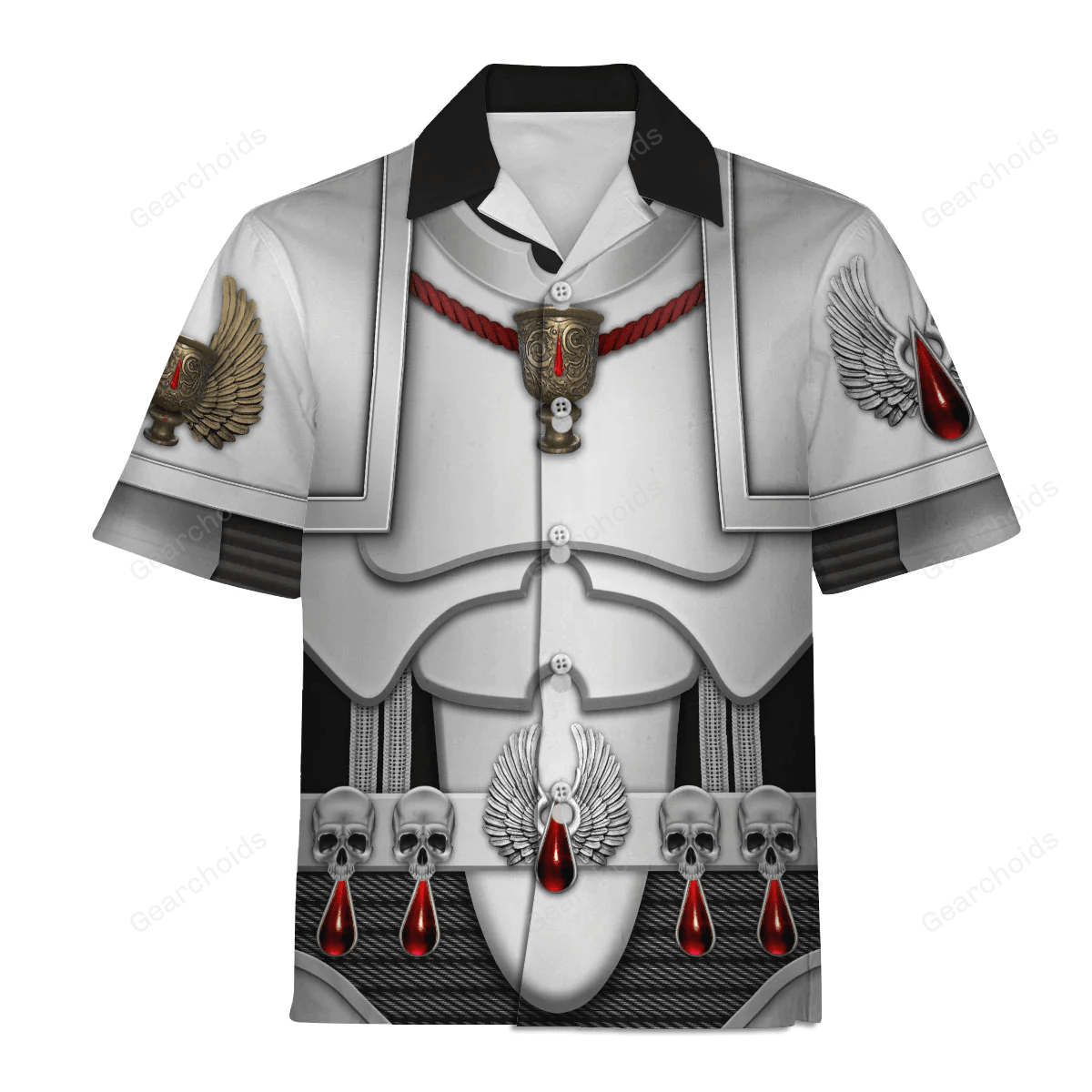 Warhammer Blood Angels Sanguinary Priests Version 1 - Costume Cosplay Hawaiian Shirt