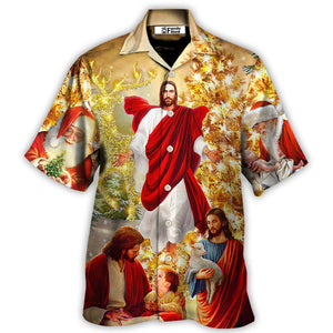 Christmas Jesus Is The Magic Of Christmas - Hawaiian Shirt