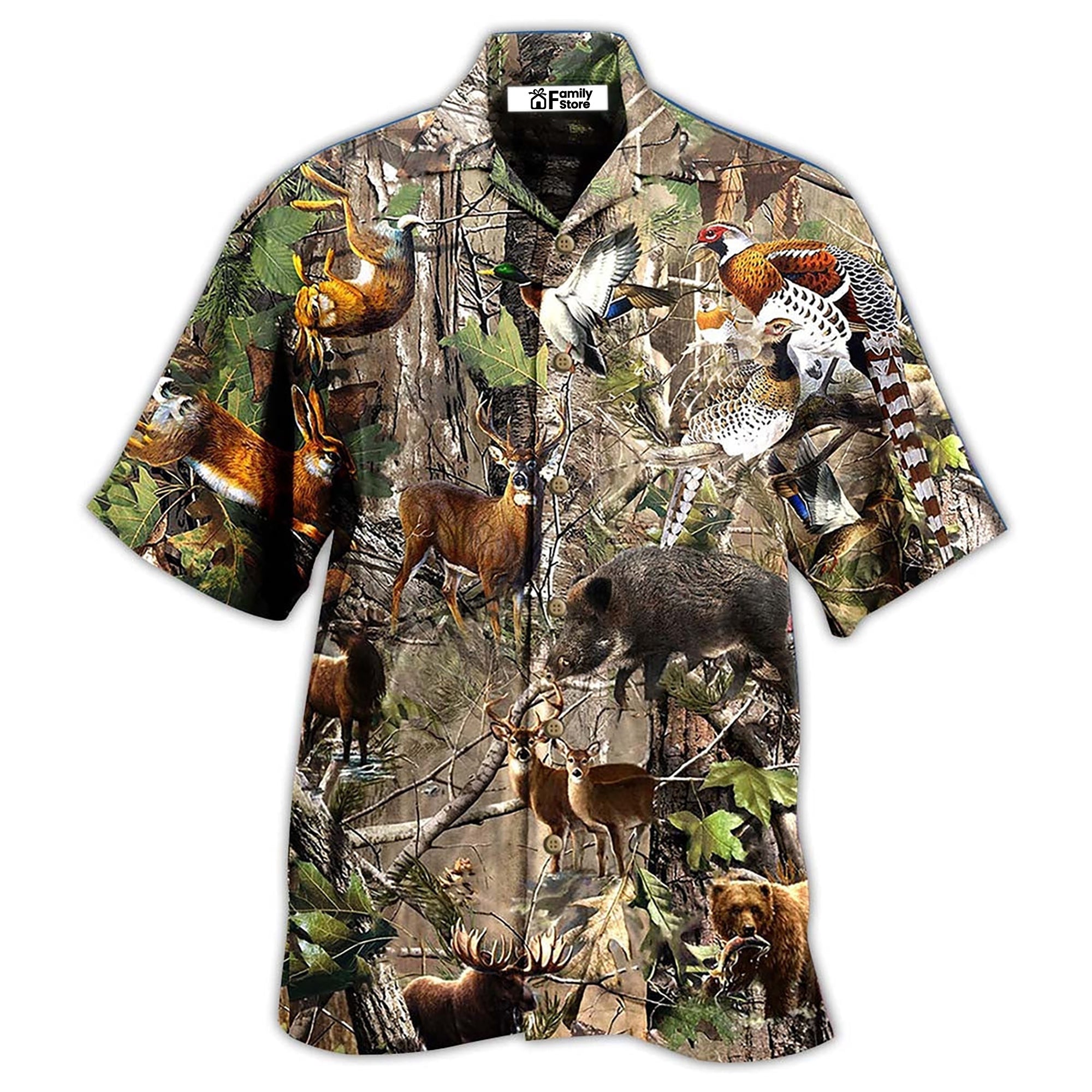 Hunting Lover Animals Cool - Gift For Hunting Lovers - Hawaiian Shirt