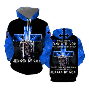 Judged By God Stand With Jesus - Hoodie 