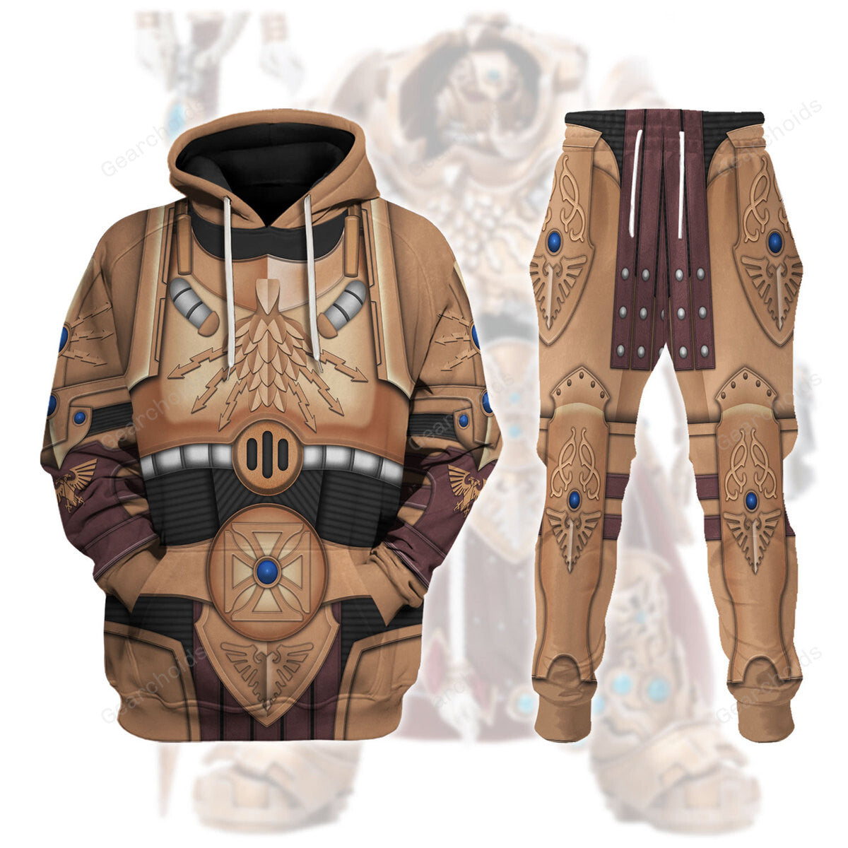 Warhammer Allarus Custodian Osyr Archimaxes Adeptus Custodes - Fandom Hoodie Sweatshirt Sweatpants