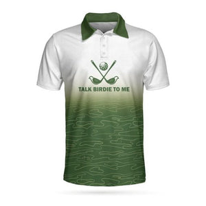 Talk Birdie To Me Golf Polo Shirt For Men