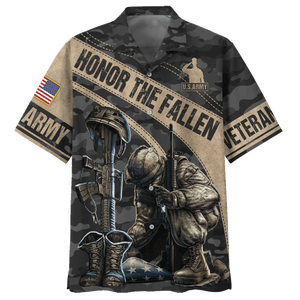 US.Army Honor The Fallen - Hawaiian Shirt