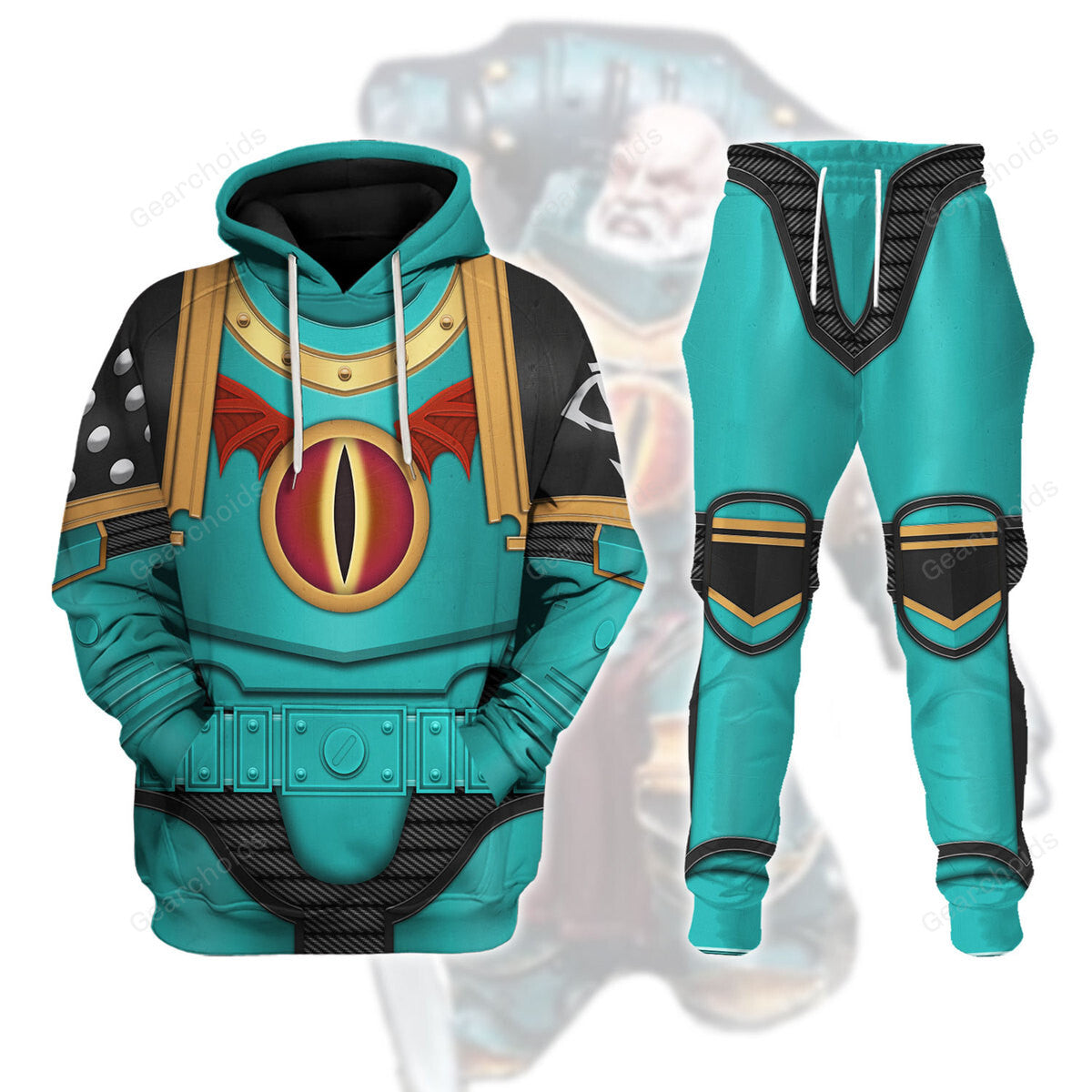 Warhammer Captain Praetor Tribune Iacton Qruze - Fandom Hoodie Sweatshirt Sweatpants