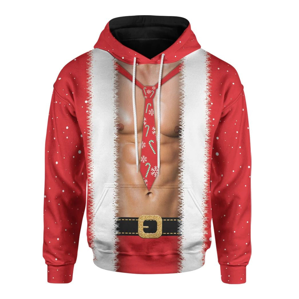 Male Santa ZKdy Christmas - Hoodie