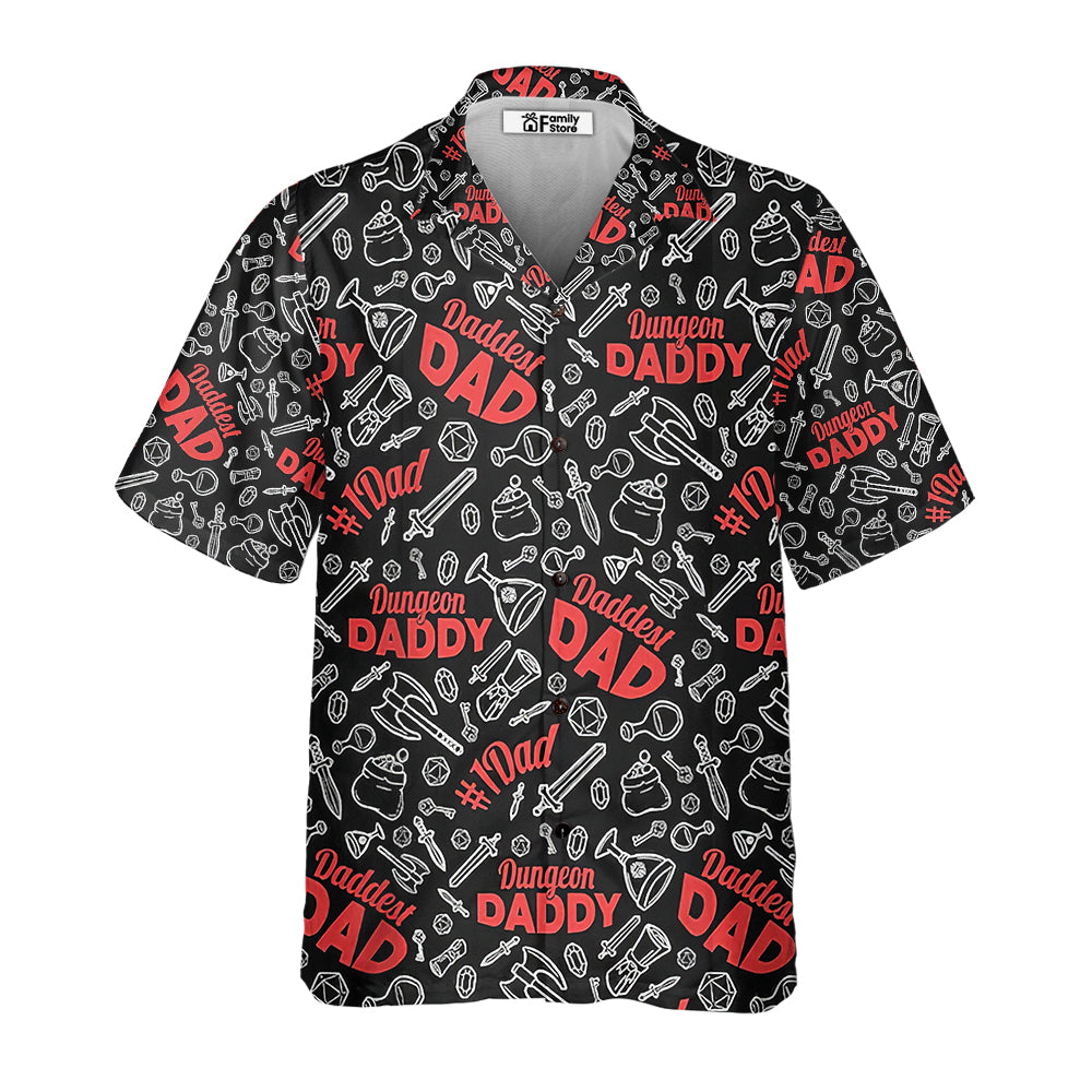 Dungeon Daddy DnD Hawaiian Shirt