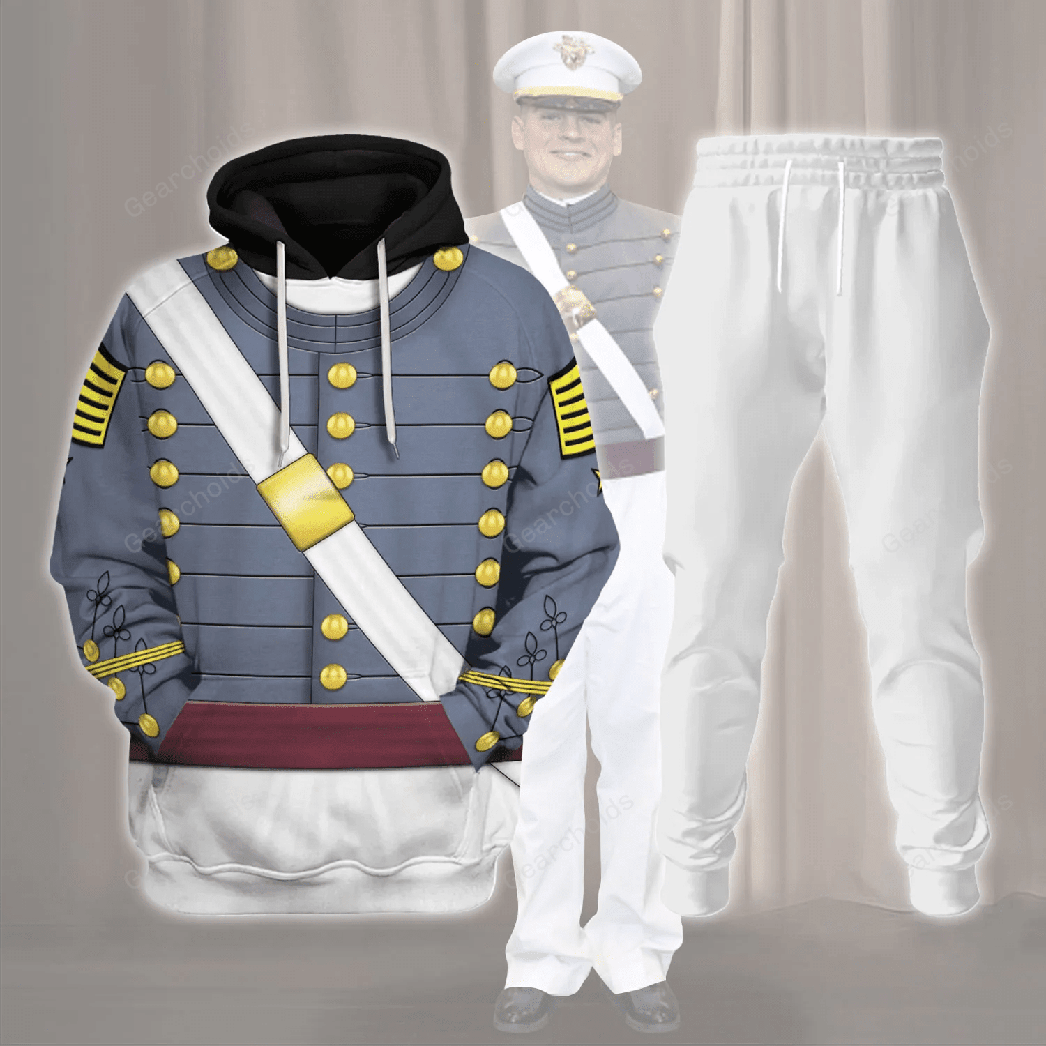 US Army - West Point Cadet (1860s) Costume Hoodie Sweatshirt Sweatpants