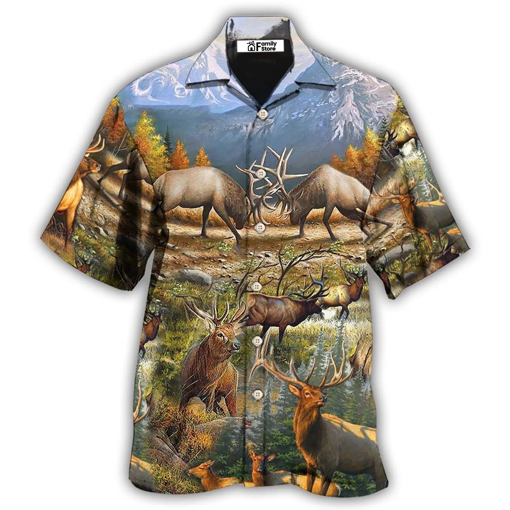 Hunting Love Life Style Mountain - Gift For Hunting Lovers - Hawaiian Shirt