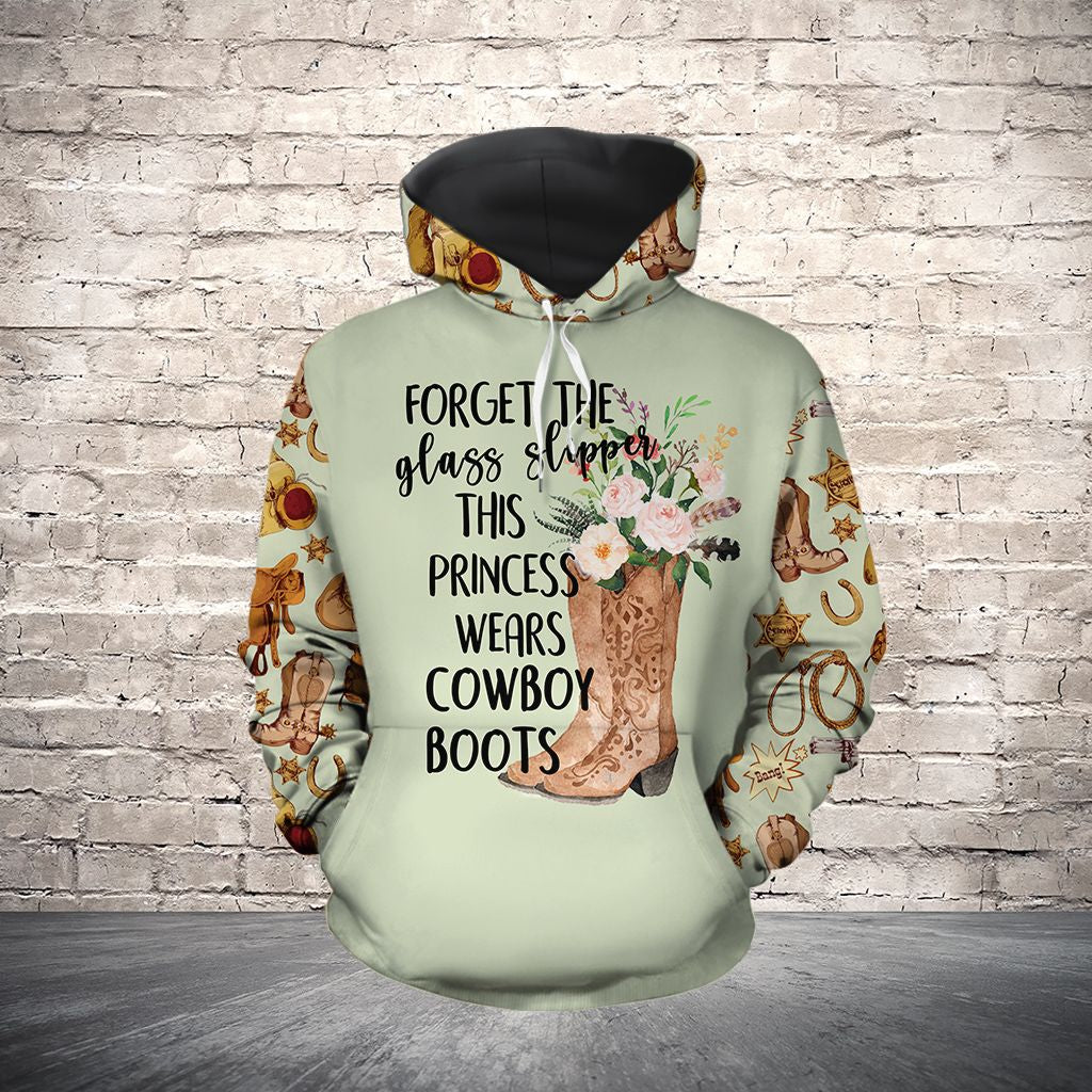 This Princess Wear Cowboy Boots - Hoodie