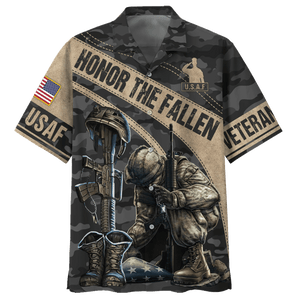 Air Force Honor The Fallen - For Men And Women - Hawaiian Shirt