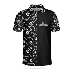 Billiard Dead Stroke Polo Shirt For Men